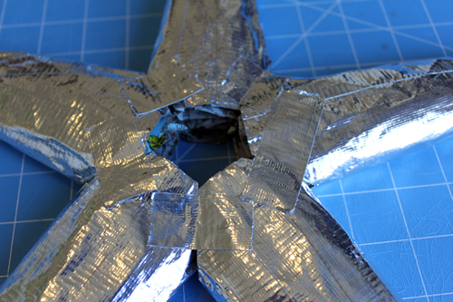 Duck Tape Tree Topper Step 7
